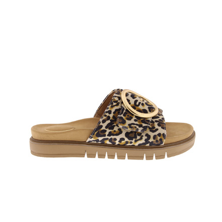 Tamaris Comfort thong slippers brown