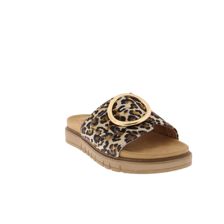 Tamaris Comfort thong slippers brown