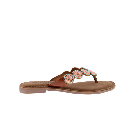 Lazamani thong slippers multicolor
