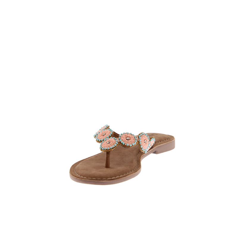 Lazamani thong slippers multicolor 3