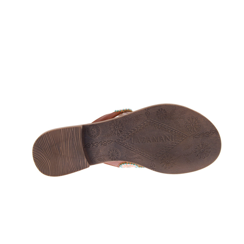 Lazamani thong slippers multicolor 5