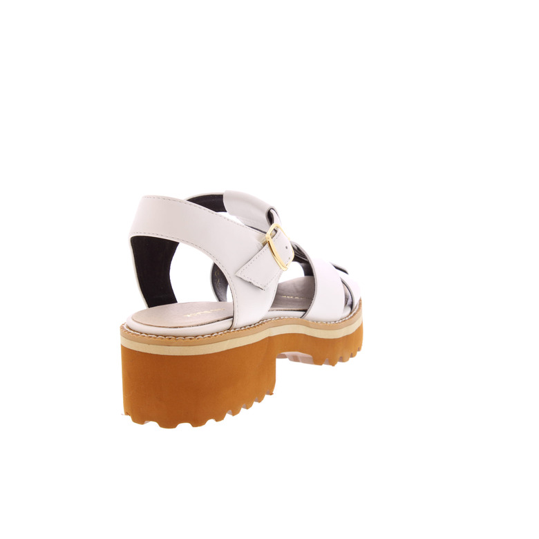 All Black sandals white 4