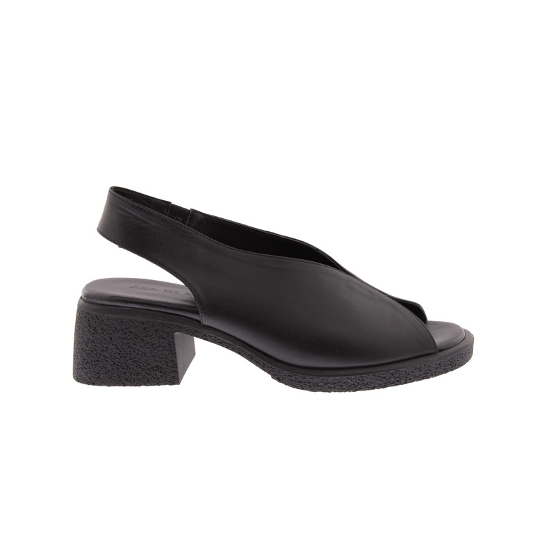 All Black sandals black