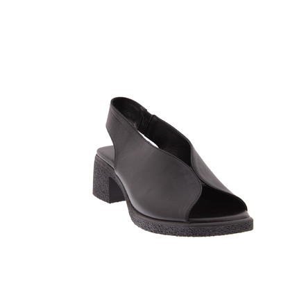 All Black sandals black