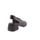All Black sandalen zwart 4