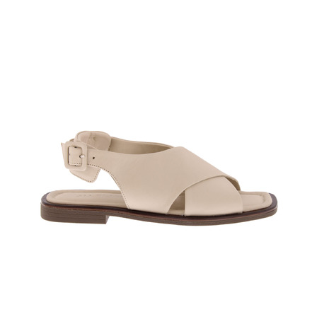 All Black sandals ecru