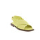 All Black sandals green 2