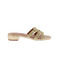 Bibi Lou thong slippers gold 1