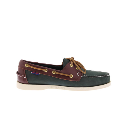 Sebago boat shoes vert