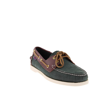 Sebago boat shoes vert