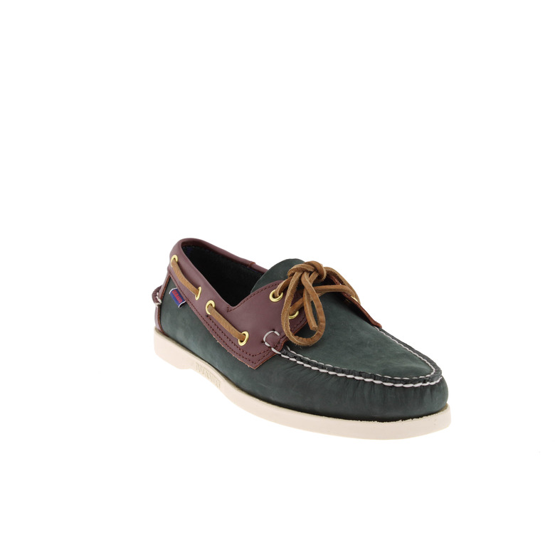 Sebago boat shoes vert 2