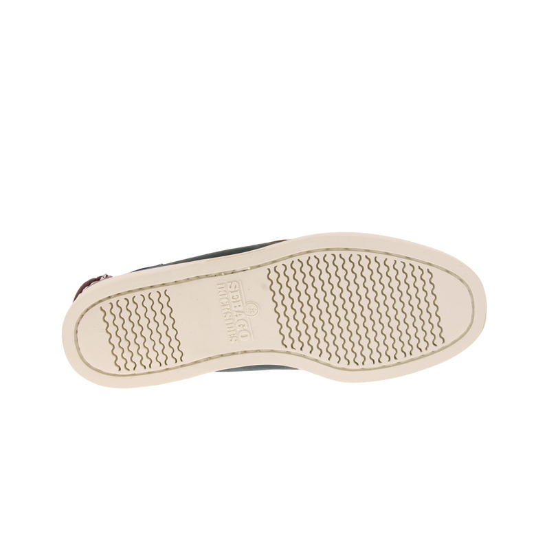 Sebago boat shoes vert 5