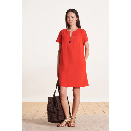 La Fee Maraboutee jurk rood