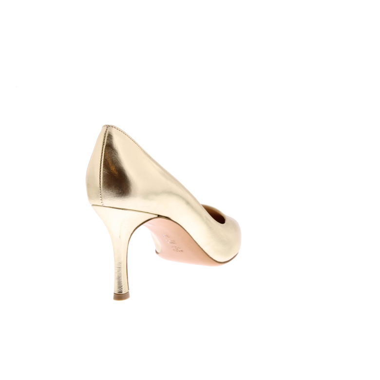 Enzo Di Martino pumps gold 4