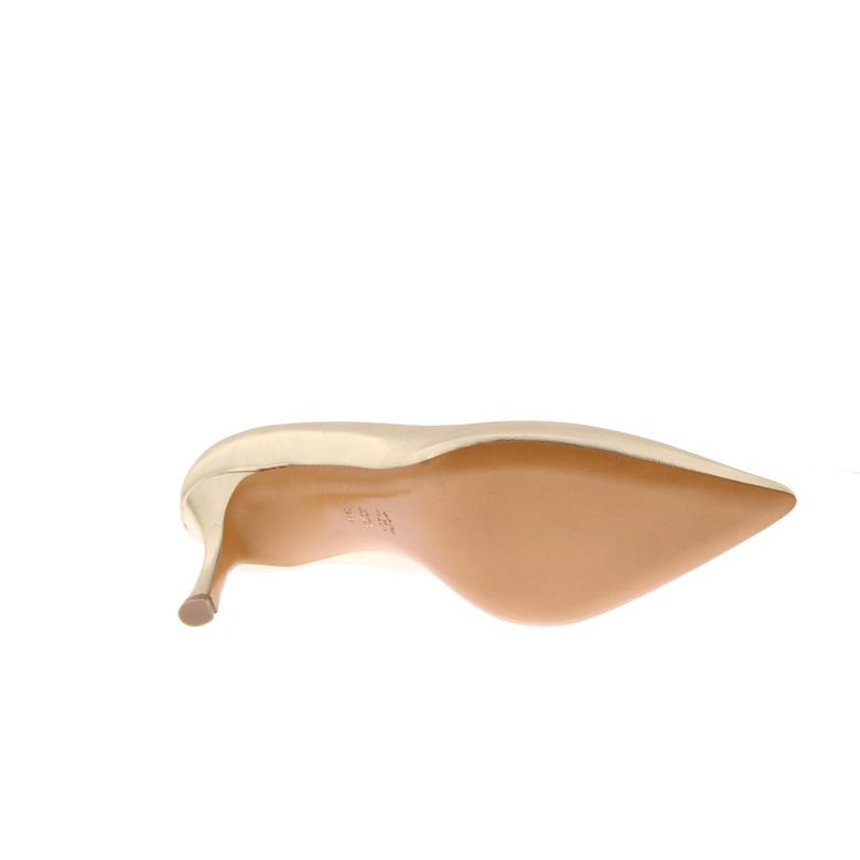 Enzo Di Martino pumps gold 5