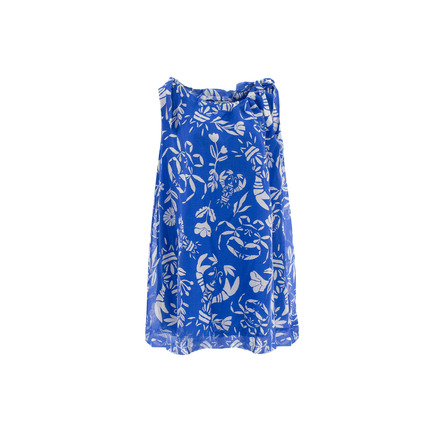 Frnch jurk blauw