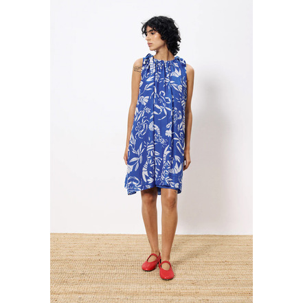 Frnch jurk blauw