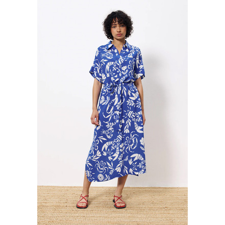 Frnch jurk blauw