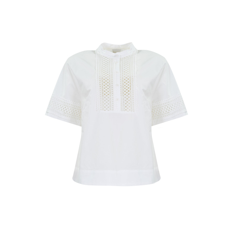 Due Amanti bluse weiss
