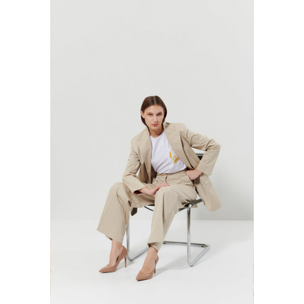 Anna Seravalli broek beige