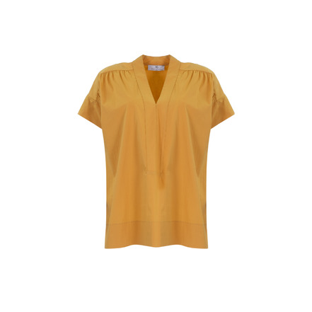 Anna Seravalli blouse geel