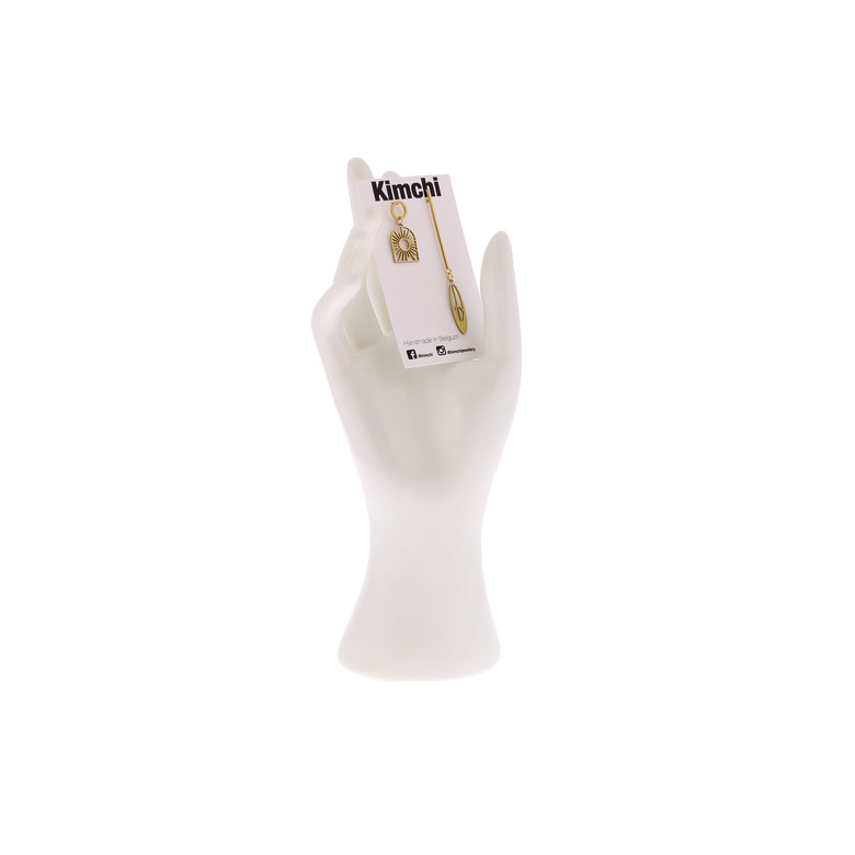 Kimchi earrings gold