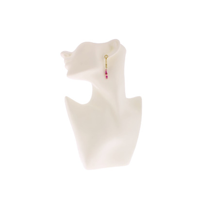 Kimchi earrings pink