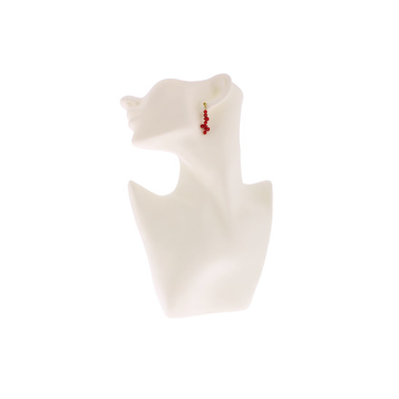 Kimchi earrings red