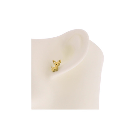 Kimchi earrings gold
