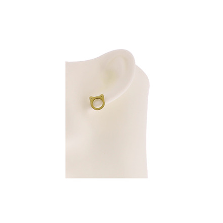 Kimchi earrings gold