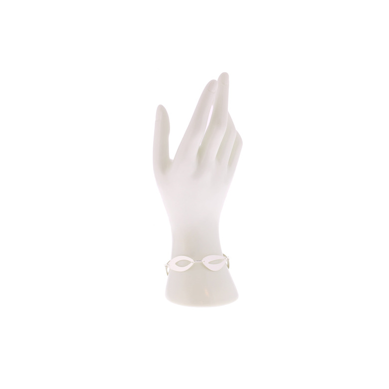 Dnsk armband zilver