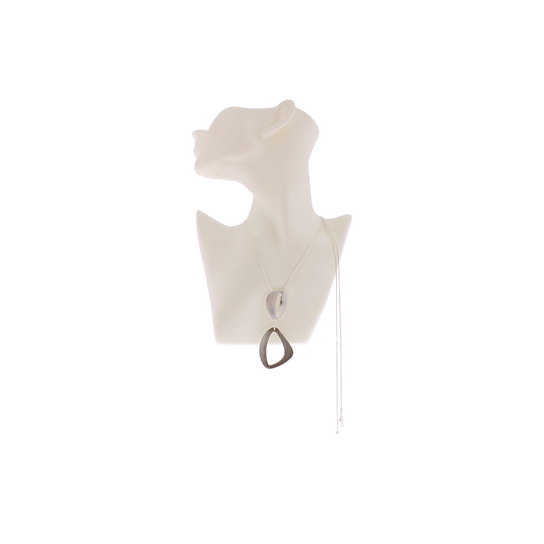 Dnsk halsketting zilver