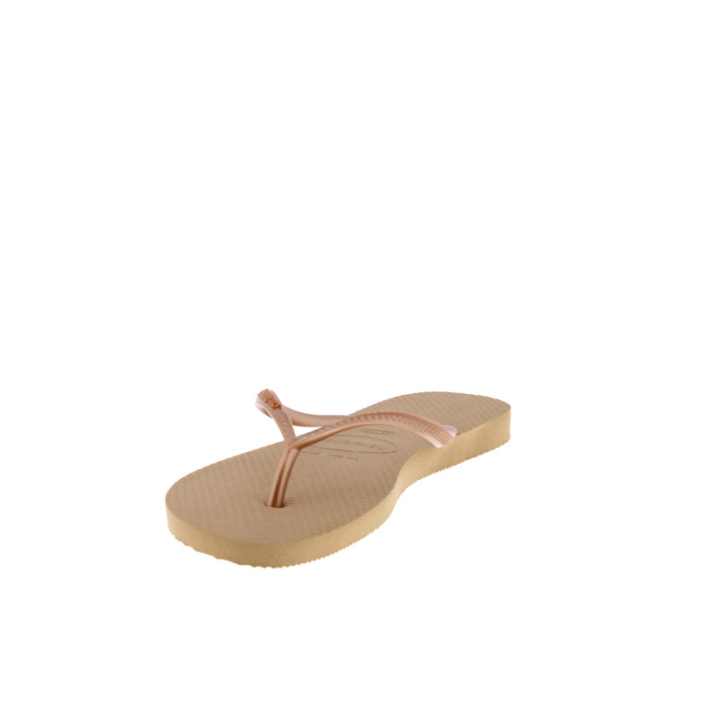 Havaianas slippers goud 3