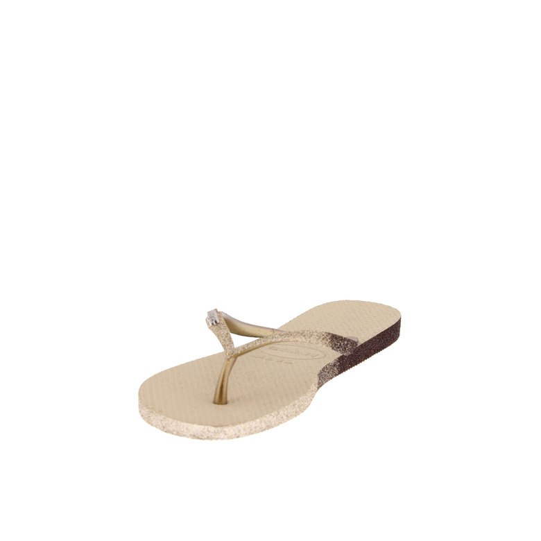 Havaianas slippers goud 3