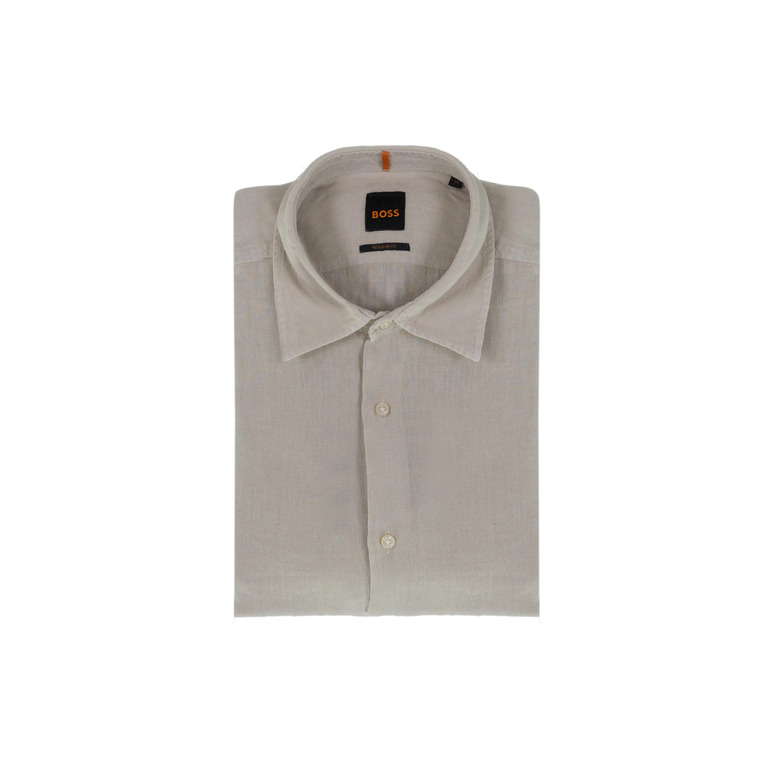 Boss shirt lightbrown