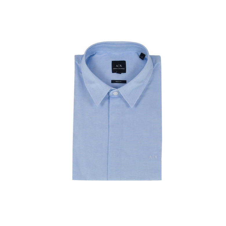 Armani Exchange chemise bleu 1