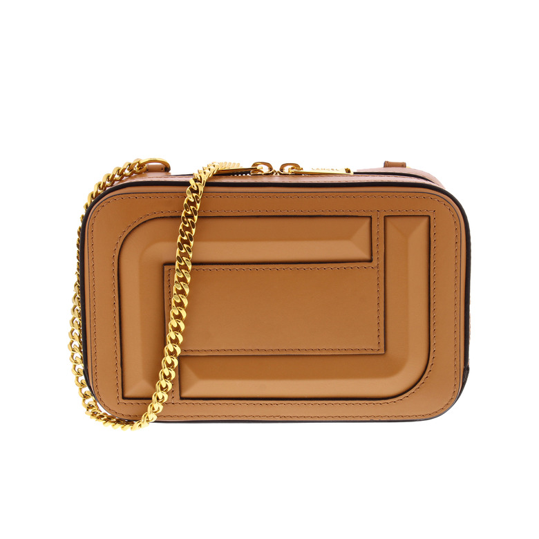 Lancel umhängetasche camel 1
