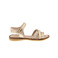Stones And Bones sandals gold 1