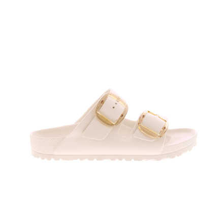 Birkenstock thong slippers white