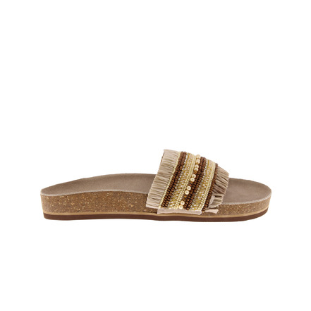 Lazamani thong slippers lightbrown