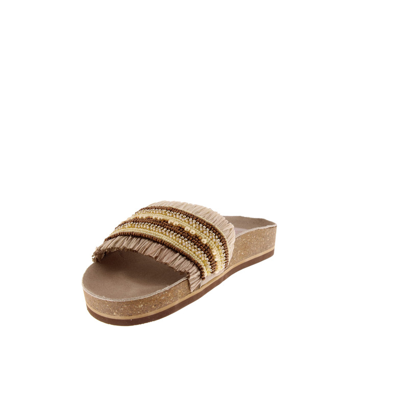Lazamani thong slippers lightbrown 3