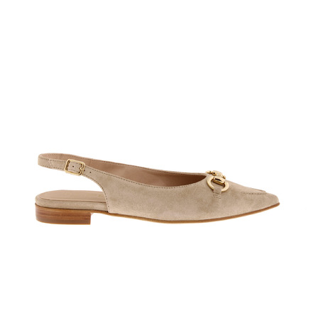 Alpe slingbacks lightbrown
