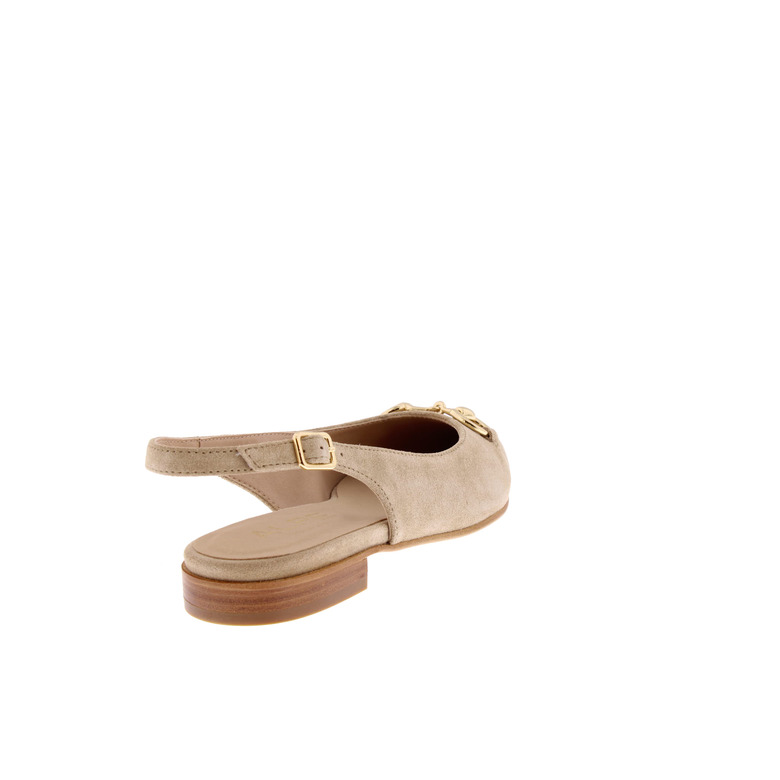 Alpe slingbacks lightbrown 4