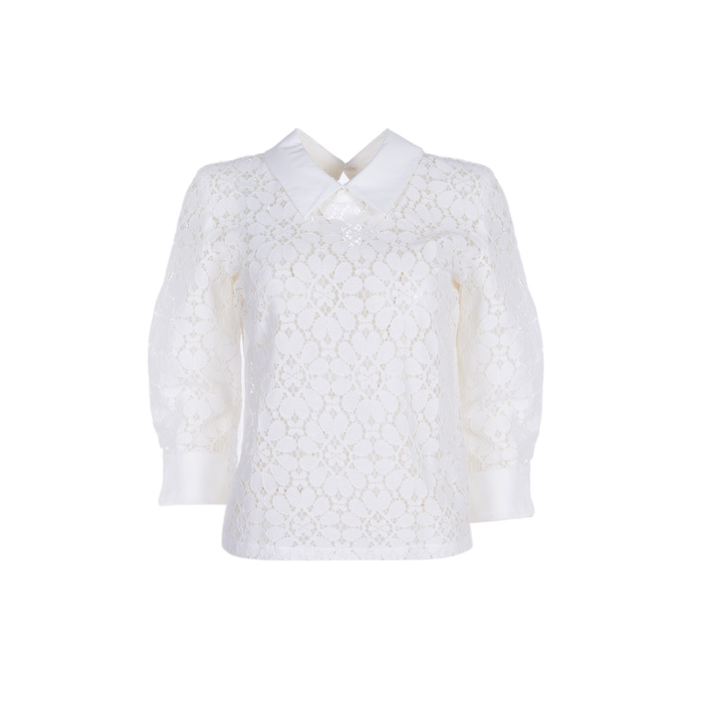 Her blouse wit