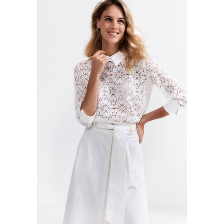 Her blouse wit