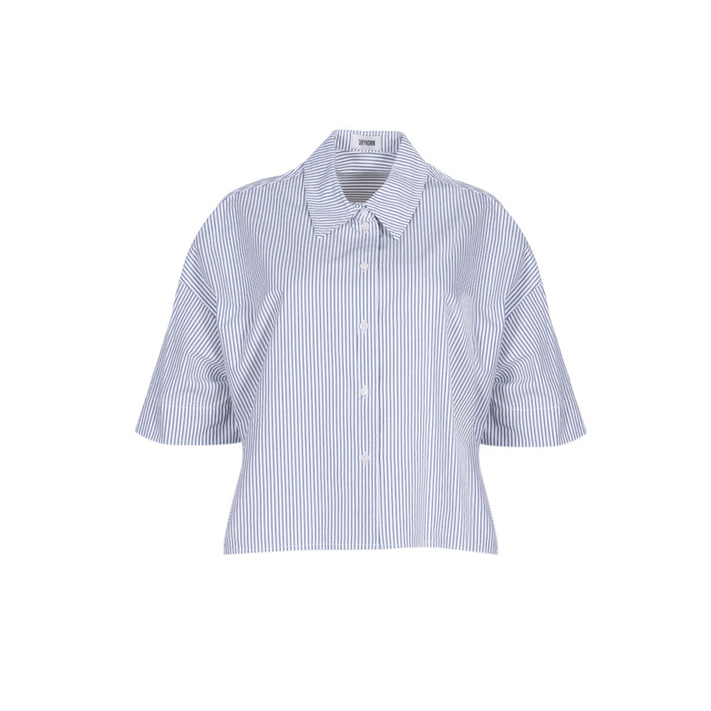 Drykorn blouse blauw 1