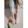 Atelier St Eustache socken weiss 2