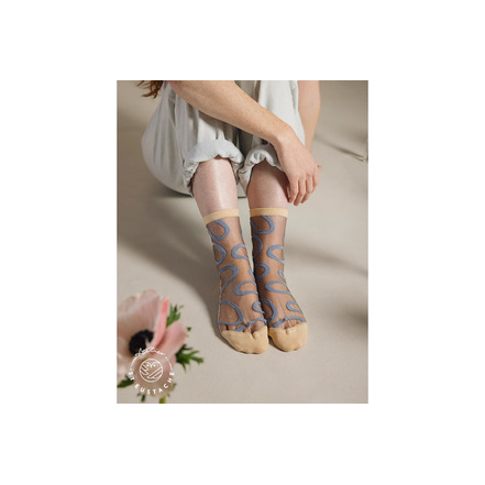 Atelier St Eustache socken blau