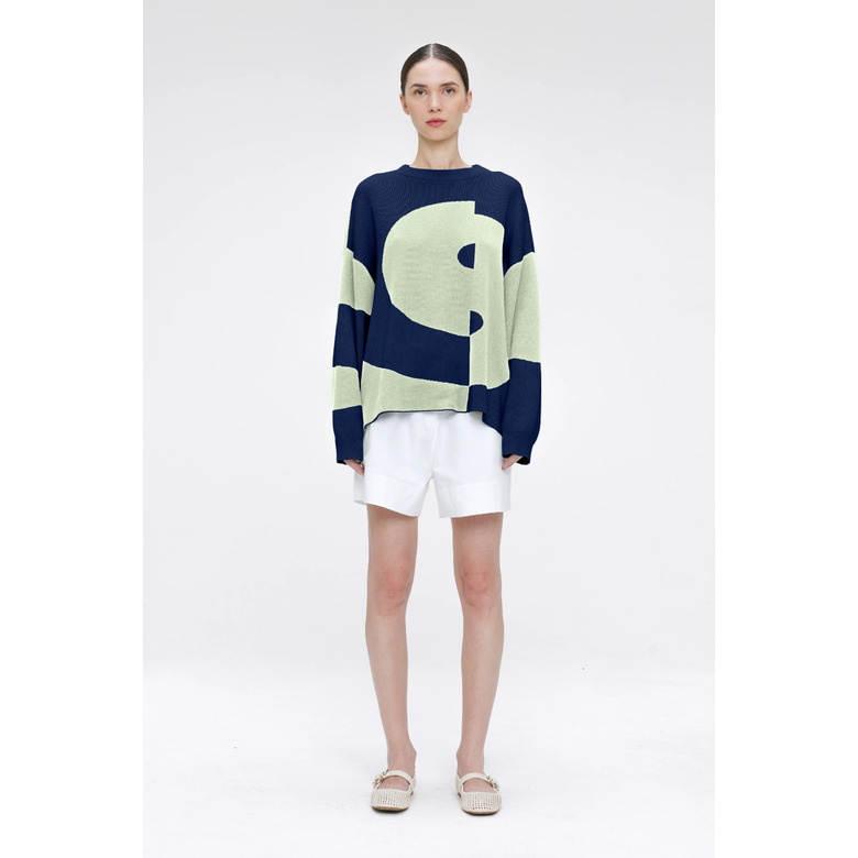 Our Sister trui blauw 2