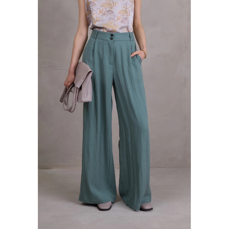 Nathalie Vleeschouwer broek groen 2
